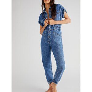 FREE PEOPLE Marci Jumpsuit / Sapphire